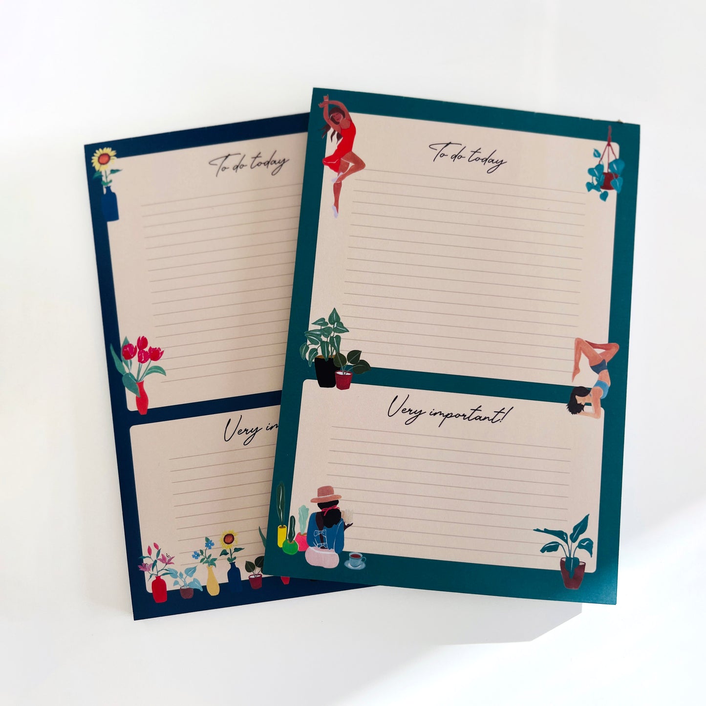 A5 blue notepad - 50 pages